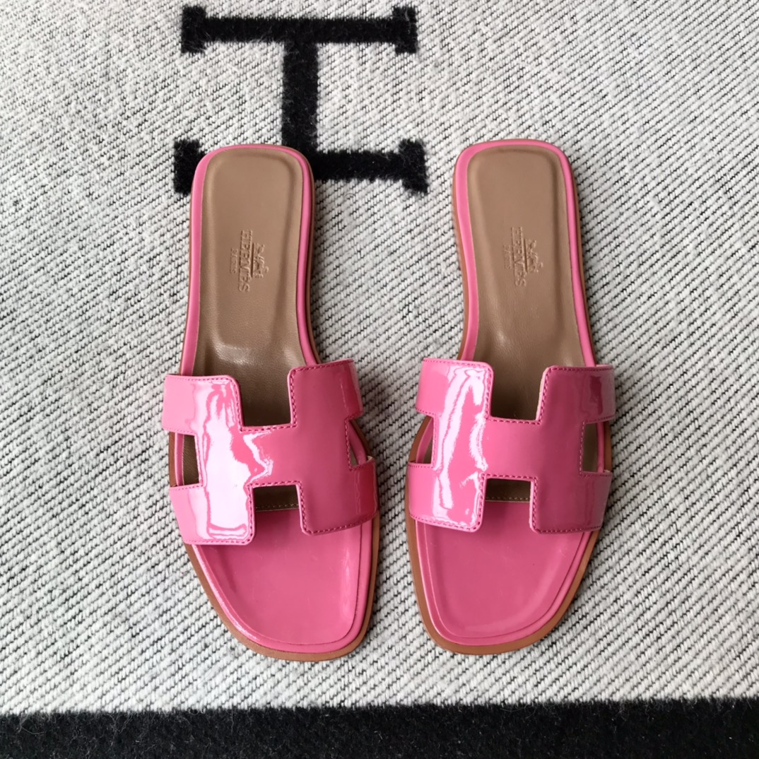 에르메스 올수공 오란 슬리퍼 샌들 페이던트 31